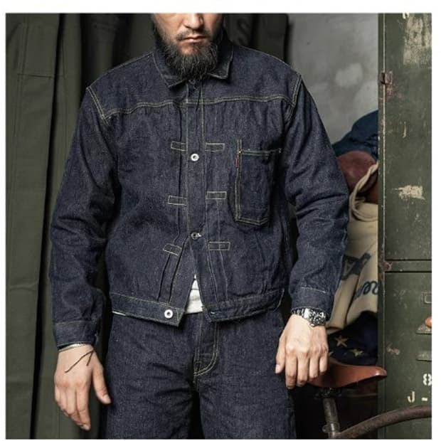 BRONSON 브론슨 셀비지 데님 재킷 TYPE 1 S806XX