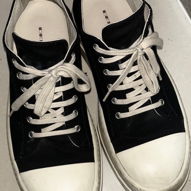 릭오웬스 라몬즈 로우 더블범퍼 42.5