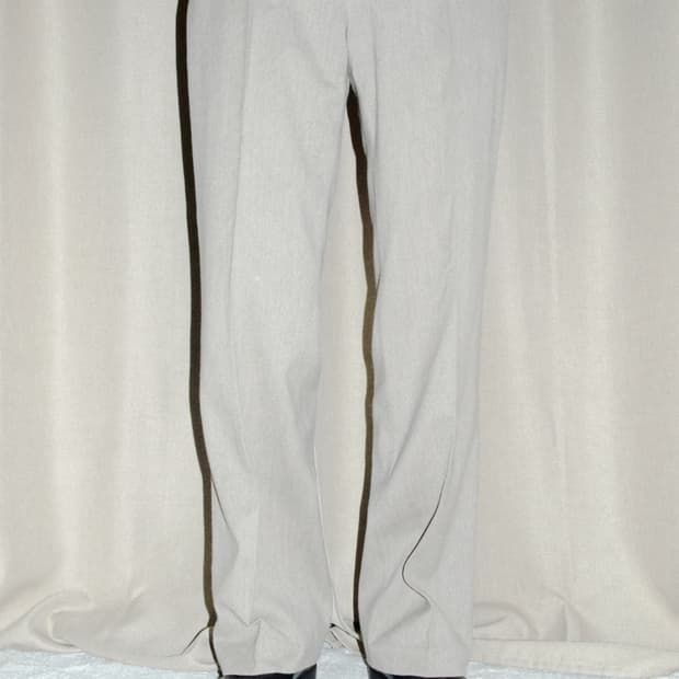 JACQUES PERNET Wool No-tuck Pants
