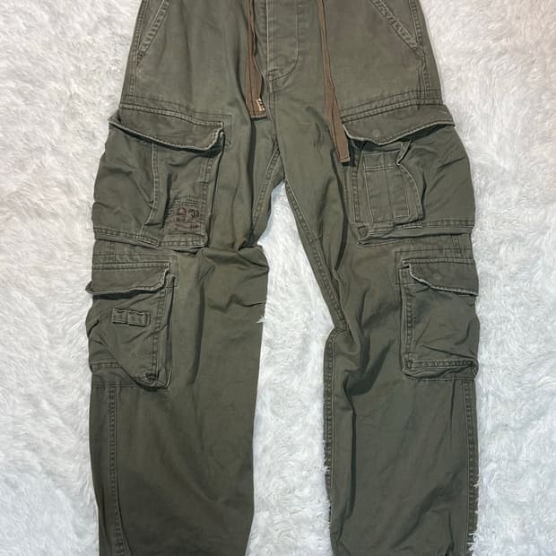 Abercrombie y2k multi cargo pants
