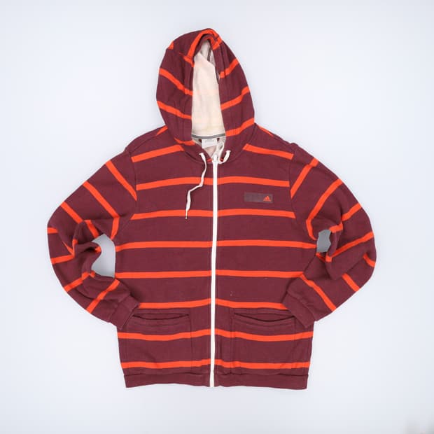 105 아디다스 기모 후드집업 0319H1