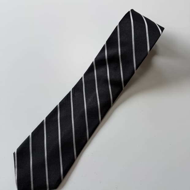 빈티지 실크 넥타이 8.2cm