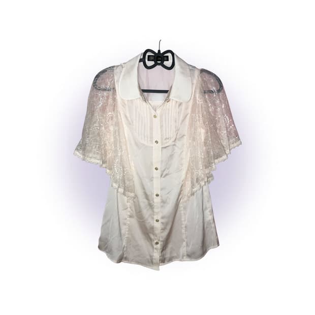 Cecil McBee 세실맥비 레이스 블라우스 일브 모리걸 하구미 갸루