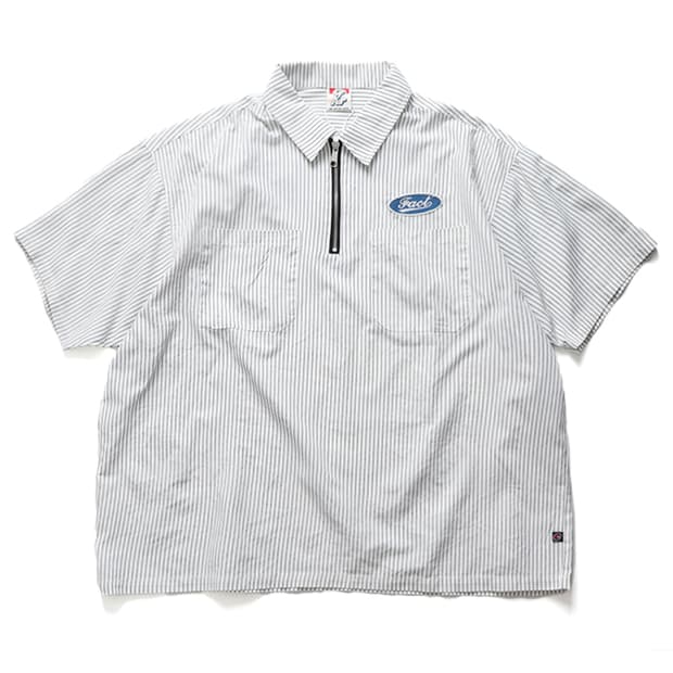 WHO'S WHO gallery Wappen Stripe Shirt