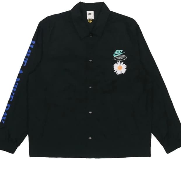 나이키 플라워 우븐 자켓