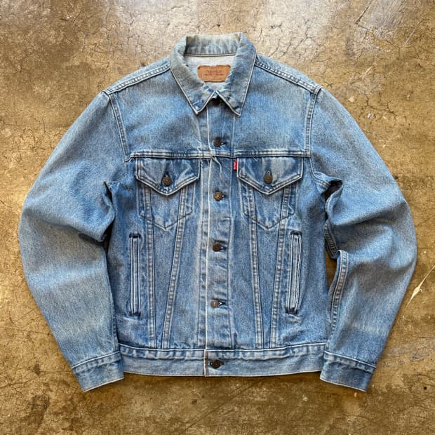 80s Levis 미제 데님 트러커 재킷