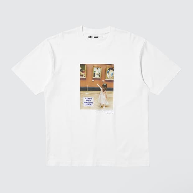 [4XL] 유니클로 루브르 미술관 UT 티셔츠 화이트 릴렉스 핏