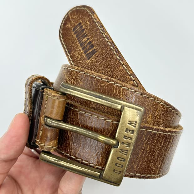 Westwood vintage leather belt