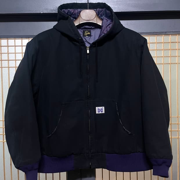 [M]니들스 워크 11oz캔버스 후드 자켓