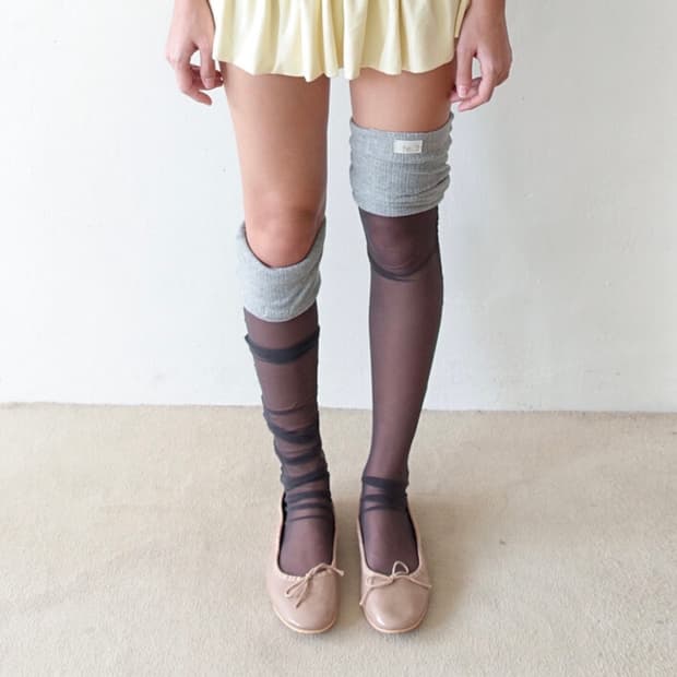 구해요) 샵페어리 헤이즈 레이어 삭스 haze layer socks