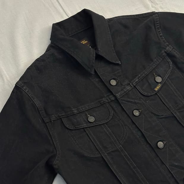 RRL 더블알엘 lot 271 블랙 트러커 자켓