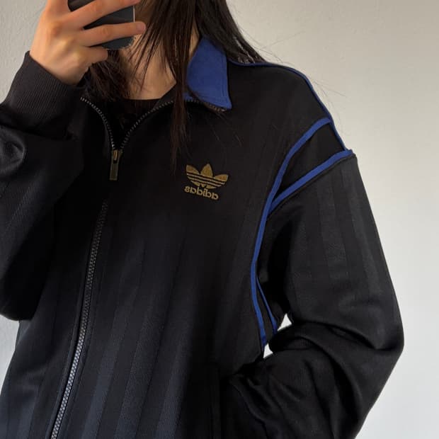 [M]아디다스 JPN 90s 파이어버드 검골 트랙탑 져지