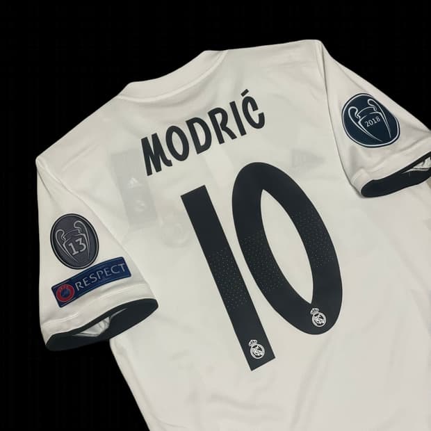[택체 상품] 18-19 레알마드리드 모드리치 유니폼