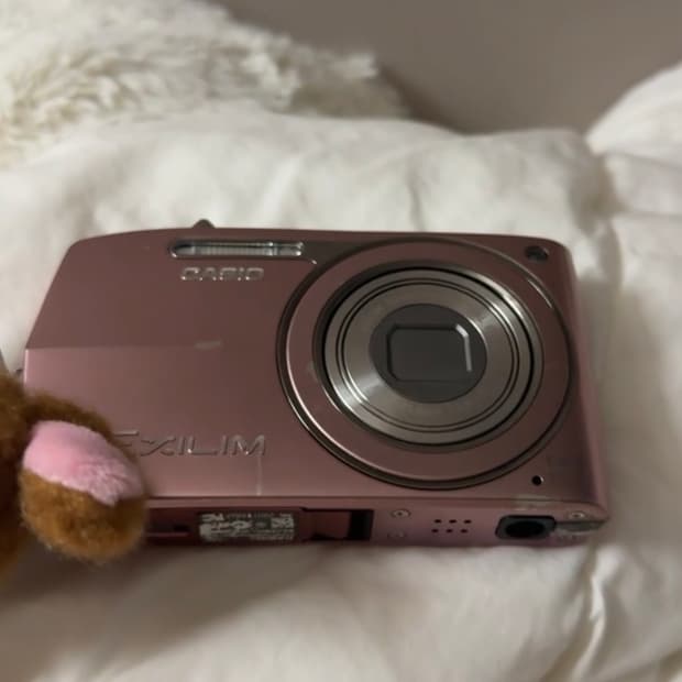 Casio exlim z2300 로제 나연 디카 핑크