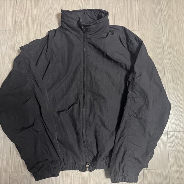 쿠어 / 나일론 셔링 블루종 / L