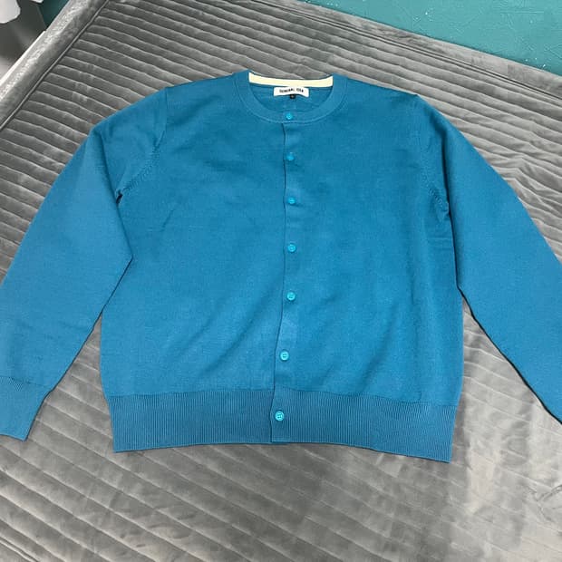 제너럴아이디어 블루 가디건