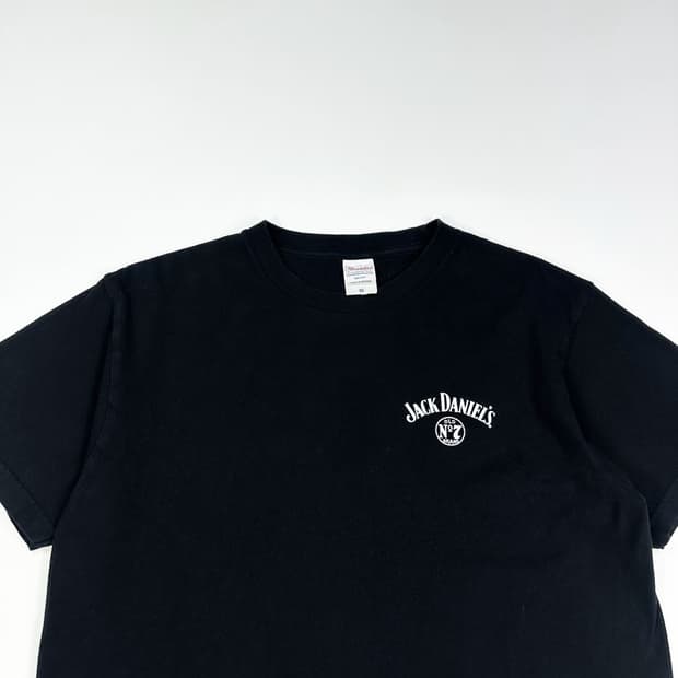 VTG 빈티지 잭다니엘 블랙 반팔티 (M)