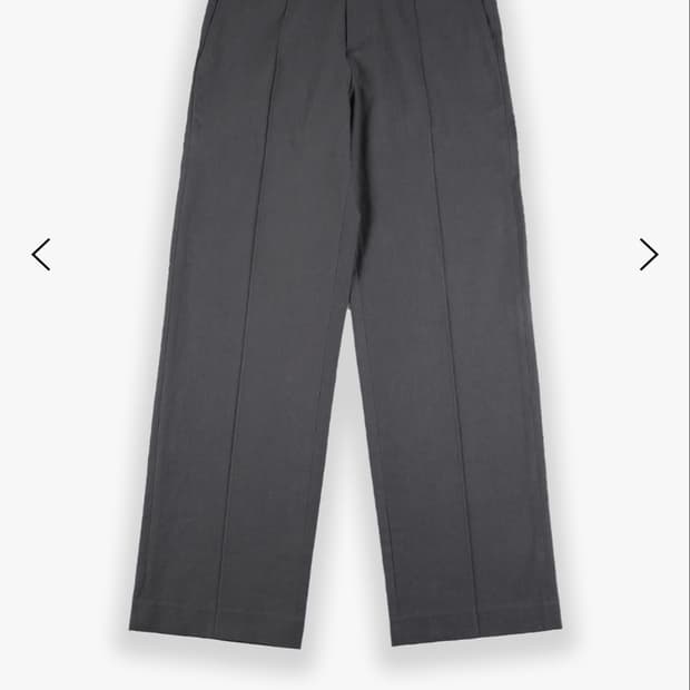 les Stitch crease trouser