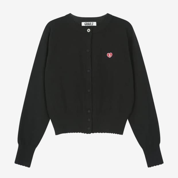 그레일즈SIGNATURE HEART CARDIGAN