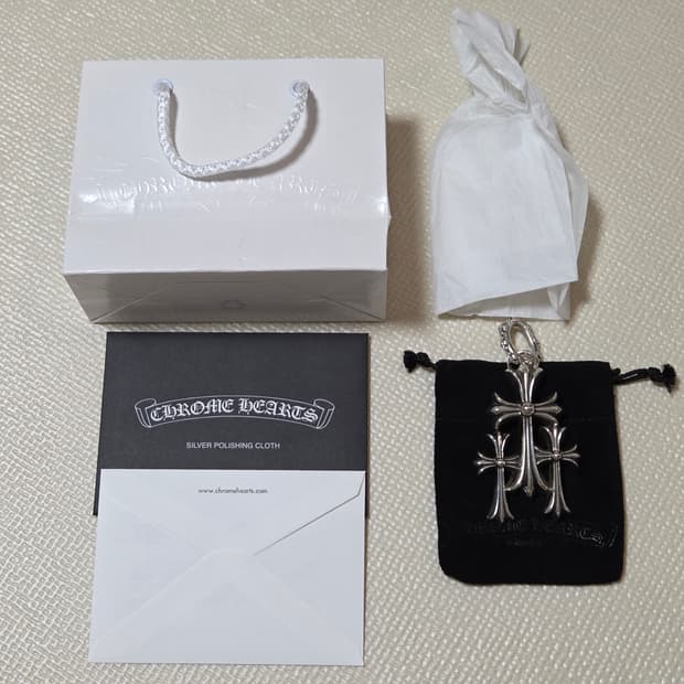 크롬하츠 3CH 트리플 크로스 라지 펜던트