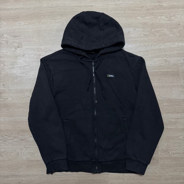 내셔널지오그래픽 기모 후드집업