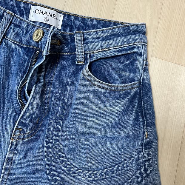 샤넬 체인 데님