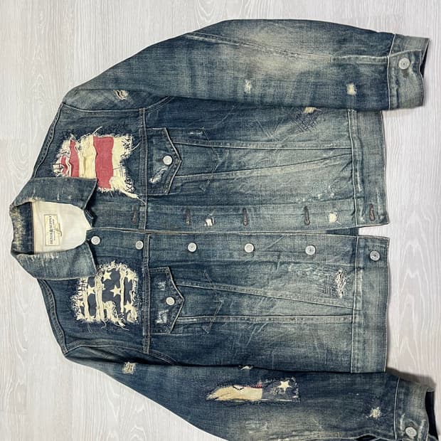 폴로 데님앤서플라이 청자켓 L