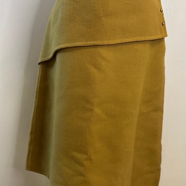 시스템 울 스커트