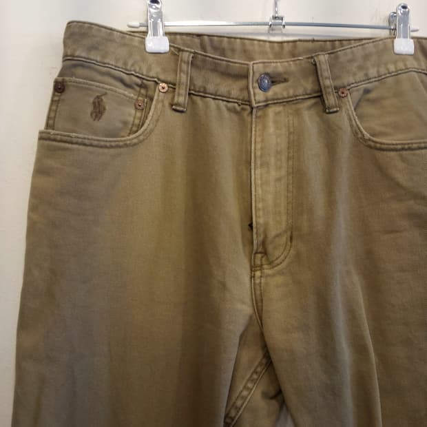 폴로 베이지 치노 팬츠