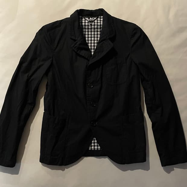Comme des Garcons Black cotton jacket