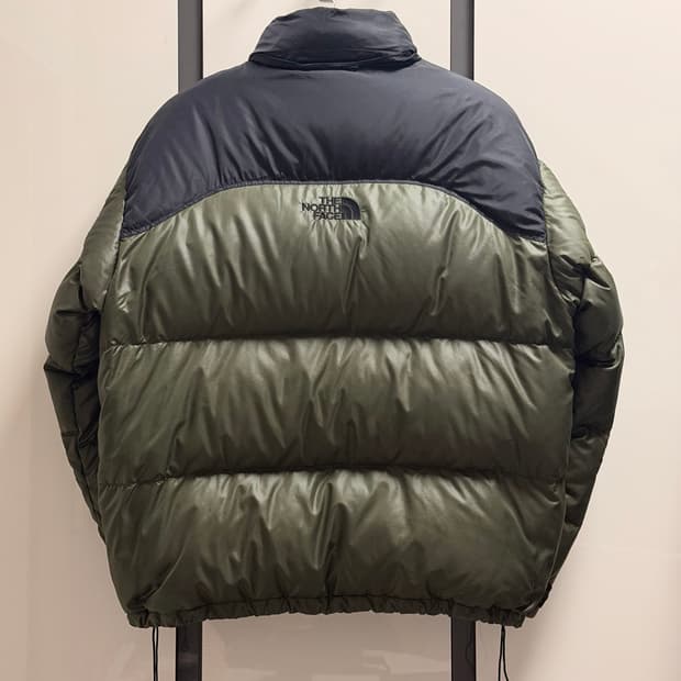 (XL)노스페이스 센터로고 카키