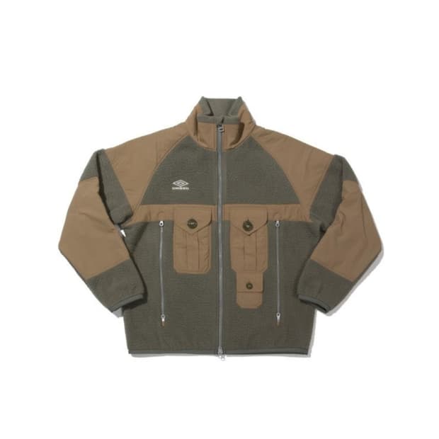 엄브로 스펙테이터 후리스 플리스 자켓 더스티올리브 XL