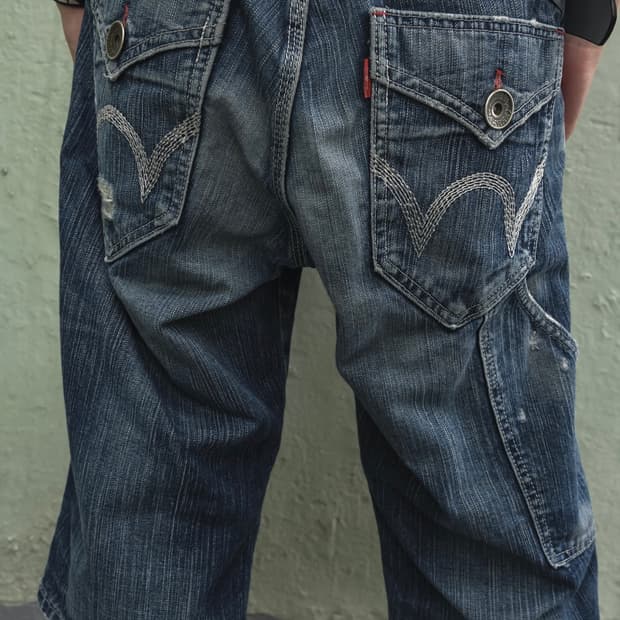 Edwin Damage Shorts