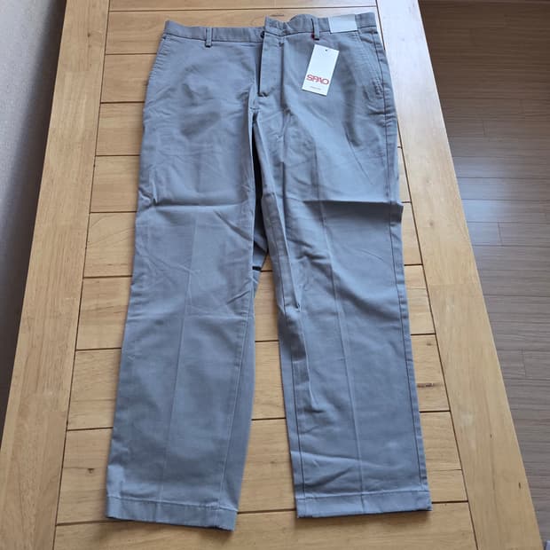 34 스파오 면바지 새상품 테이퍼드핏 팬츠172