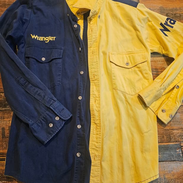 랭글러 웨스턴 셔츠