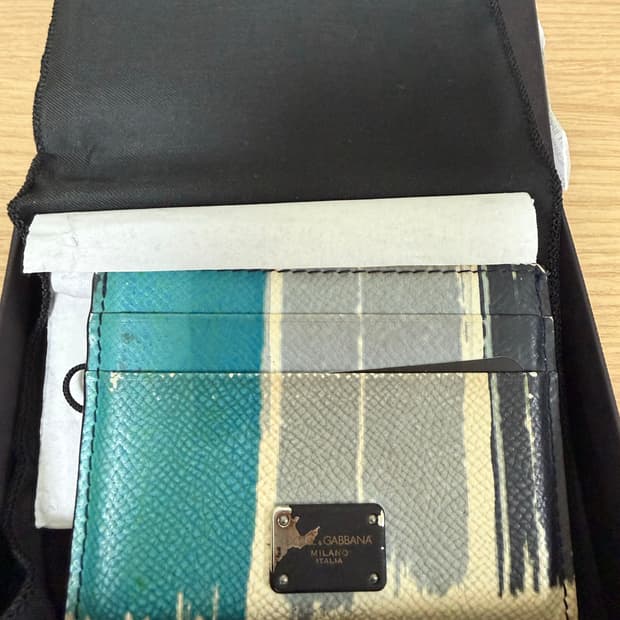돌체엔가바나 카드지갑