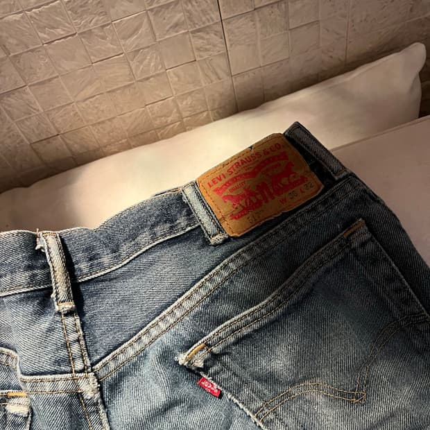 리바이스 청바지 517