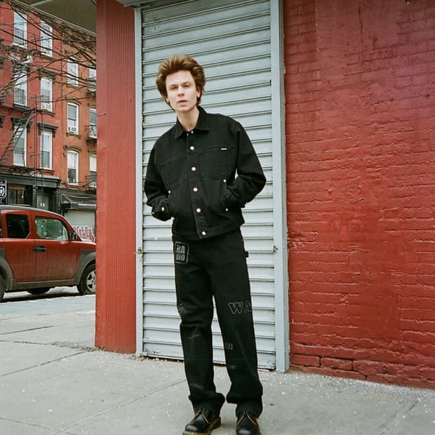 노우웨이브 멀티 프린트 카펜터 데님 진 청바지 XL