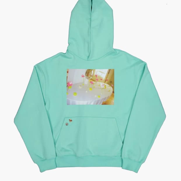 나비버스 Navi garden Hoodie_Mint
