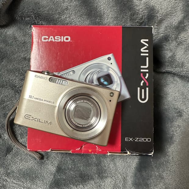 카시오 엑슬림 z200  디카/디지털카메라 