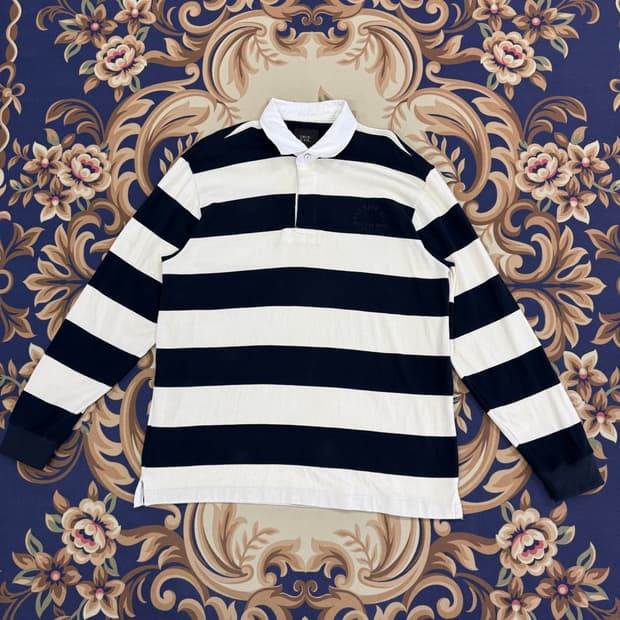 (3)디미트리블랙 DimitriBlack 단가라 럭비티셔츠