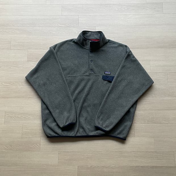 파타고니아 신칠라 니켈 네이비 그레이 플리스 patagonia