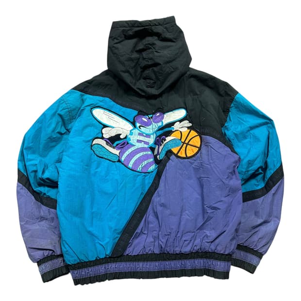 ✨ (바배) 90s 샬럿 호네츠 바람막이 점퍼 