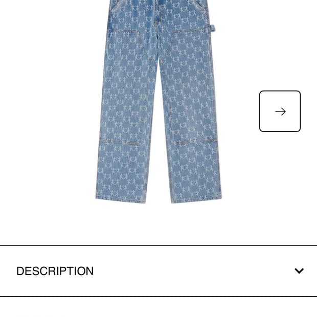 키드슈퍼 청바지 (S/30 새상품)