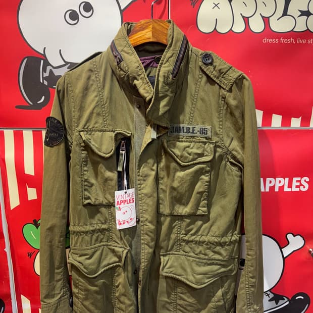 Vintage Outer 남성 야상 후드 자켓