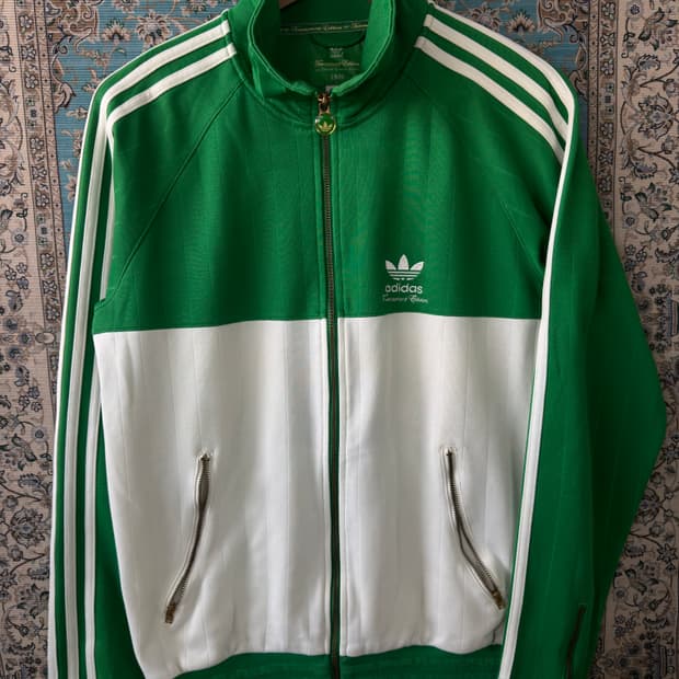 아디다스 화이트그린 토너먼트에디션 트랙탑1620