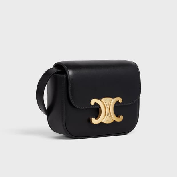 셀린느 미니 클로드 트리옹프 백 블랙