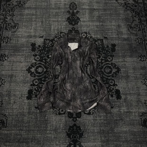 Schlussel 00s python pattern shirts