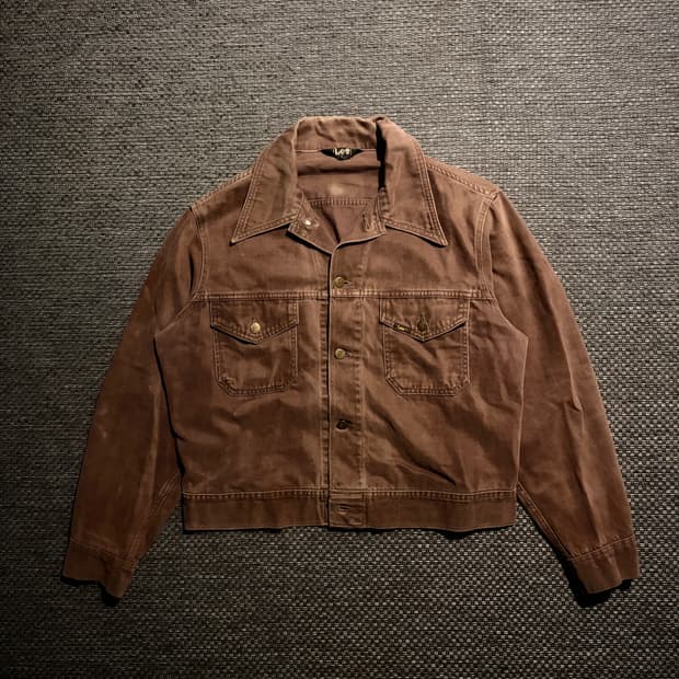 70s 리 몰스킨 자켓 L USA🇺🇸