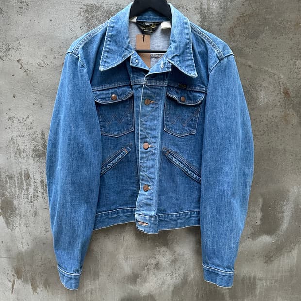 70’s USA Made 랭글러 126MJ 셀비지 데님 자켓
